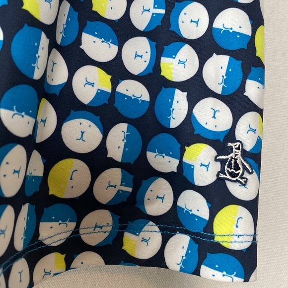 Original Penguin Golf Skort NWT Womens Large Blue Cat Print Lined Active Outdoor - Picture 7 of 17